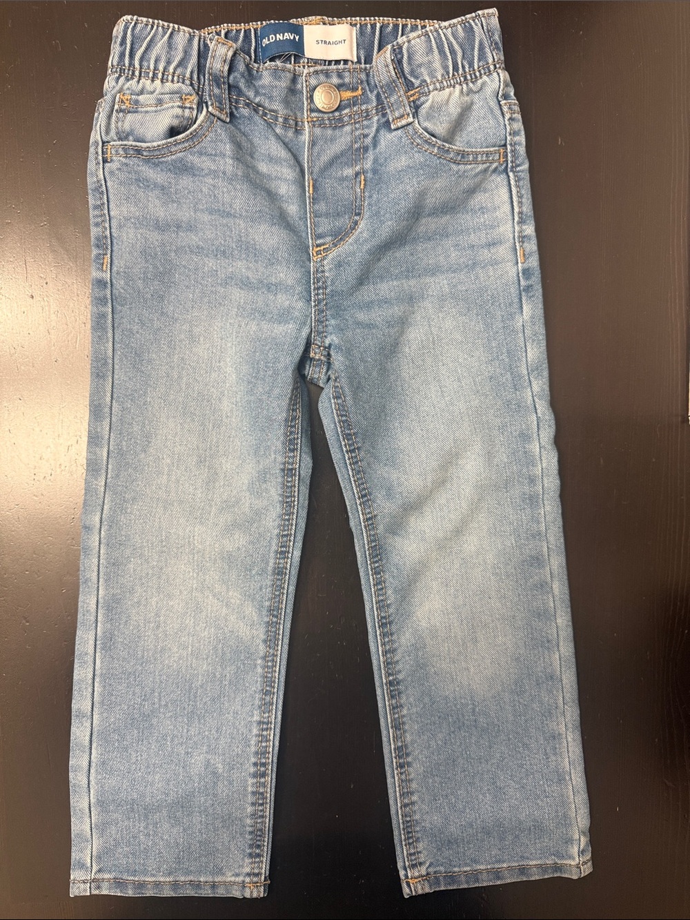 Old Navy Light Blue Straight-Leg Kids Jeans